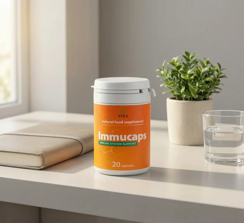 Ingredientes naturales de Immucaps y pureza botánica