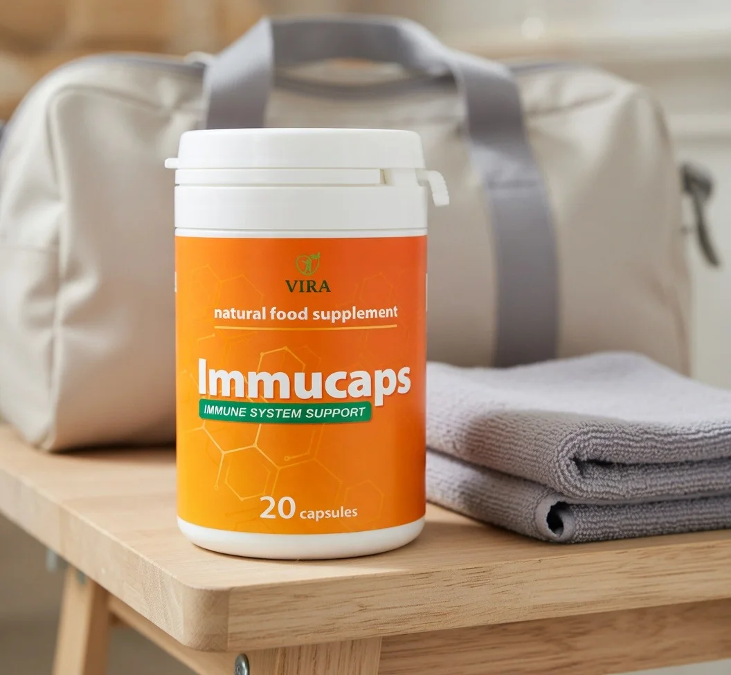 Immucaps en el baño para el cuidado y bienestar